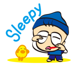 Daily life of Mr.baud sticker #13296809