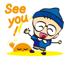 Daily life of Mr.baud sticker #13296810