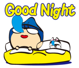 Daily life of Mr.baud sticker #13296813