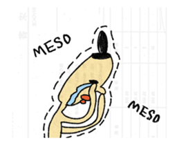 Moving sticker! Egypt mural sticker! sticker #13297167