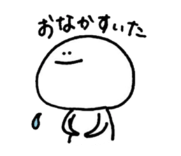 a bun with a bean-jam2 sticker #13297237