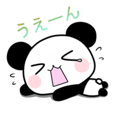 mochihada panda sticker #13297447
