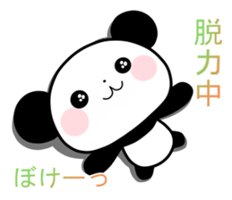 mochihada panda sticker #13297449