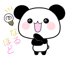 mochihada panda sticker #13297452