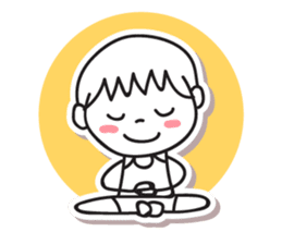 Sook & Jai, Optimistic and Happy life sticker #13297633