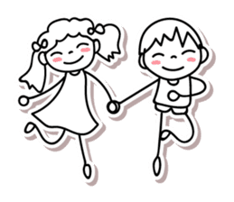 Sook & Jai, Optimistic and Happy life sticker #13297636