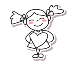 Sook & Jai, Optimistic and Happy life sticker #13297648