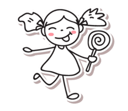 Sook & Jai, Optimistic and Happy life sticker #13297657