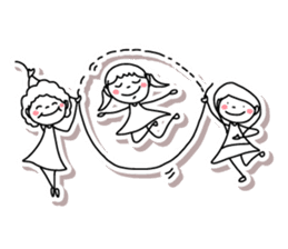 Sook & Jai, Optimistic and Happy life sticker #13297665