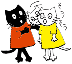 moco neko sticker #13297694