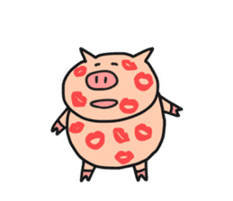 Pig Stickers 3 sticker #13297856