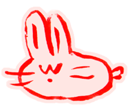 Mother of the rabbit sticker #13298018