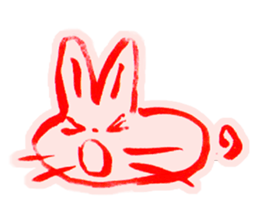 Mother of the rabbit sticker #13298022