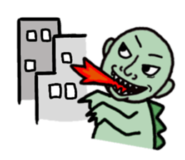 funnny guy sticker #13298238