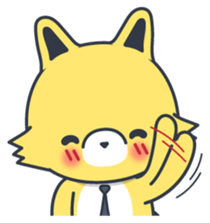 Shin the Wolf Cute Style sticker #13298446