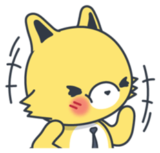 Shin the Wolf Cute Style sticker #13298447