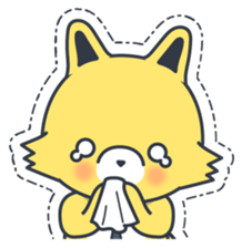 Shin the Wolf Cute Style sticker #13298453