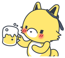 Shin the Wolf Cute Style sticker #13298456