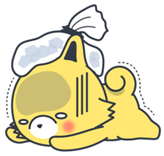 Shin the Wolf Cute Style sticker #13298460