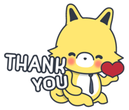 Shin the Wolf Cute Style sticker #13298466