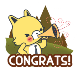 Shin the Wolf Cute Style sticker #13298475