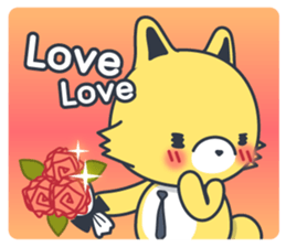 Shin the Wolf Cute Style sticker #13298482