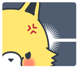 Shin the Wolf Cute Style sticker #13298485