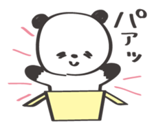 Friendly panda sticker #13298532