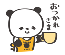 Friendly panda sticker #13298536