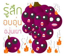 Fruits Vegetables : The first impression sticker #13299015