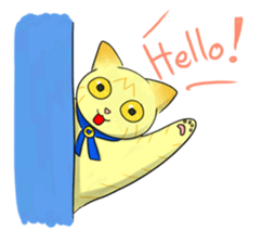 Meaw Nekobasic sticker #13299184