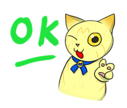 Meaw Nekobasic sticker #13299208