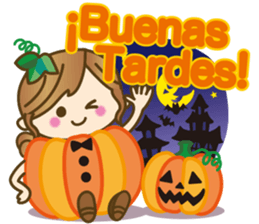 Spanish cute girl1 sticker #13299449