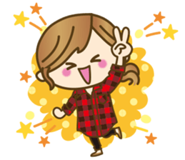 Spanish cute girl1 sticker #13299456