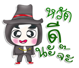 Mr. Taro. Black magic sticker #13299590