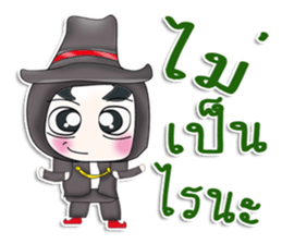 Mr. Taro. Black magic sticker #13299612