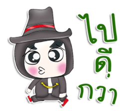 Mr. Taro. Black magic sticker #13299613