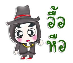 Mr. Taro. Black magic sticker #13299624