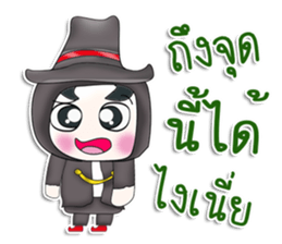 Mr. Taro. Black magic sticker #13299627