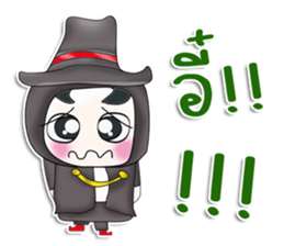 Mr. Taro. Black magic sticker #13299628