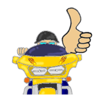 Moving I LOVE American Motorcycle!! 2 sticker #13299698