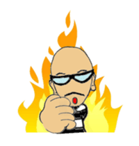 Moving I LOVE American Motorcycle!! 2 sticker #13299701