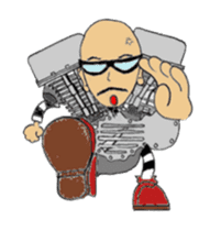 Moving I LOVE American Motorcycle!! 2 sticker #13299703