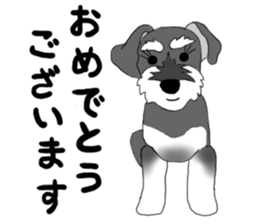 SHOE THE SCHNAUZER sticker #13300151