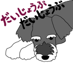 SHOE THE SCHNAUZER sticker #13300168