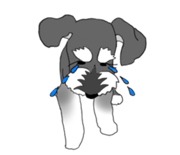 SHOE THE SCHNAUZER sticker #13300175