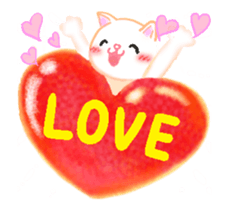 Cat and Bird friends sticker #13300210