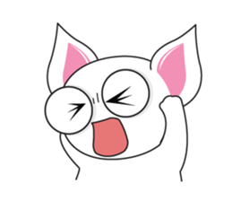 Cute Dog Kaolao sticker #13300284