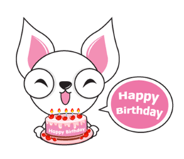 Cute Dog Kaolao sticker #13300291