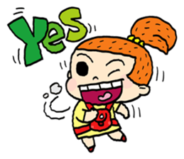 Good Girl Happy sticker #13300426